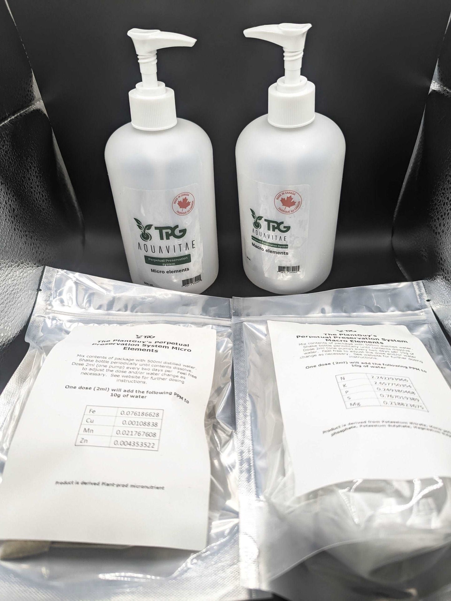 Aqua Vitae Perpetual Preservation System (3 Liter round bottle combo)- Free Shipping