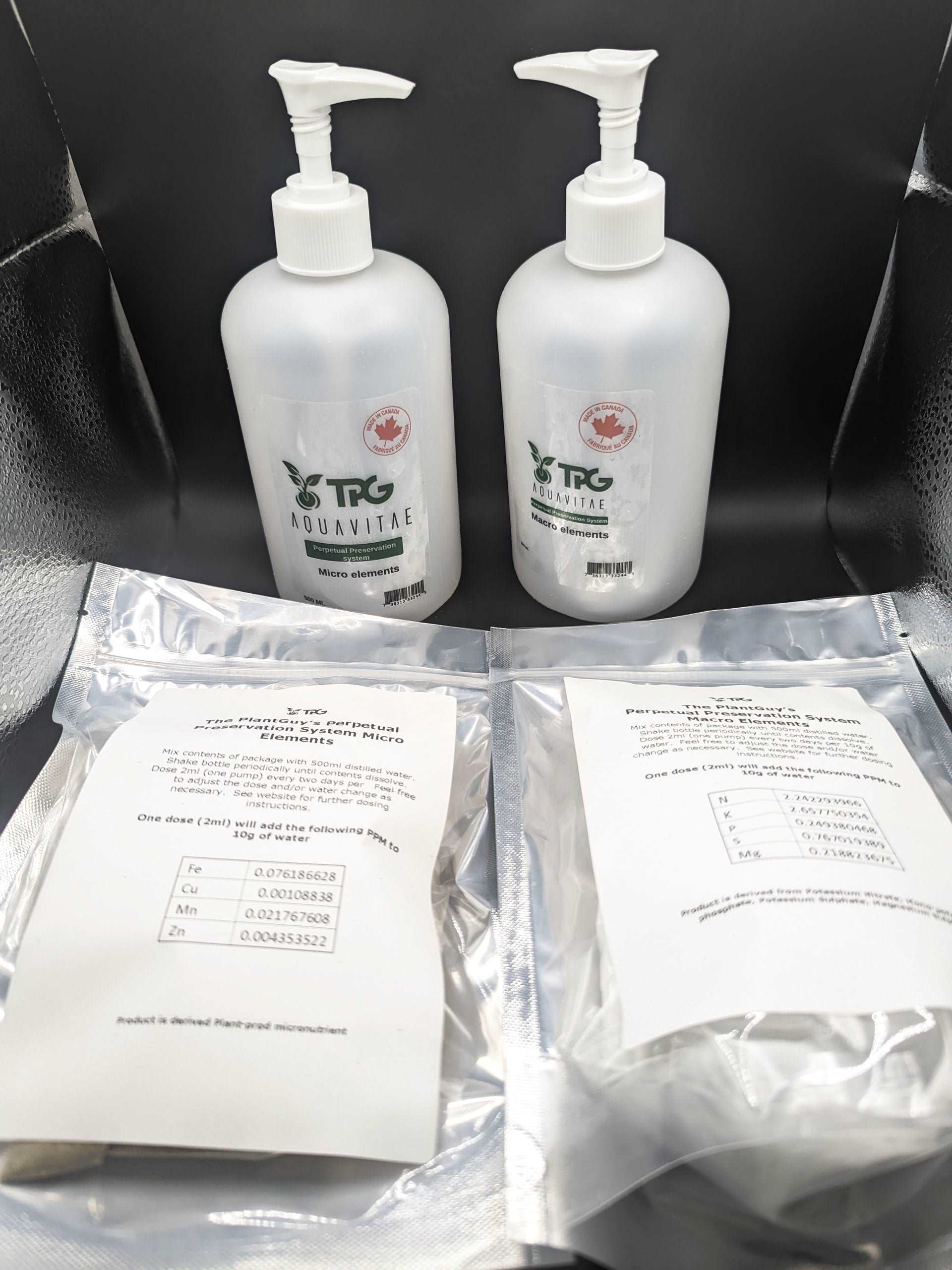 Aqua Vitae Perpetual Preservation System (3 Liter round bottle combo)- Free Shipping